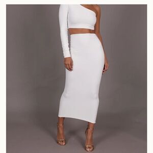 AYM  Elle Simplistic Bodycon Maxi Skirt size small